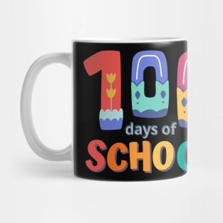 Happy 100 Days 100th Day of School T-Shirt Back to School Teaching Mug